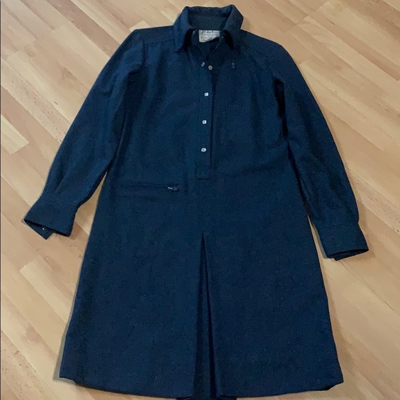 Vintage rare Jean Nicolas coat dress size 5 - Picture 1 of 3
